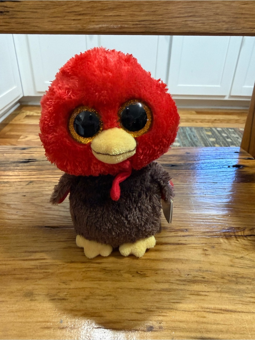 Ty Beanie Boos Feathers Turkey Plush Stuffed Animal 6 in, Age 3+